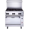 Vulcan Restaurant Equipment Vulcan 36C-6BP Endurance Range, Convection Oven, Propane, S/S, 6 Burners 36C-6BP